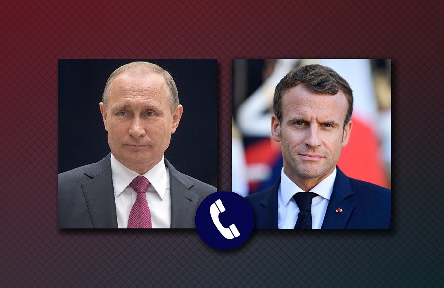 Tổng thống Nga-Pháp điện đàm lần 3 trong 1 tuần